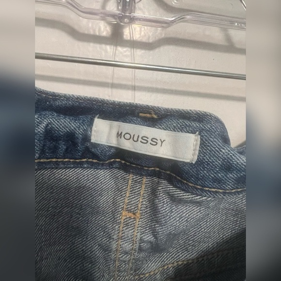 Moussy Selvedge Ripped Destroyed Jeans Size 27 $360 - Picture 2 of 3